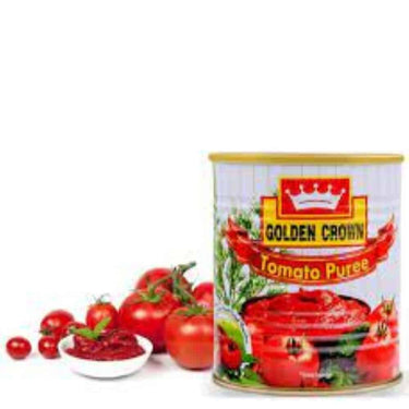 GOLDEN CROWN - Tomato Puree-850gm (Pack of 24 x 850gm Each)